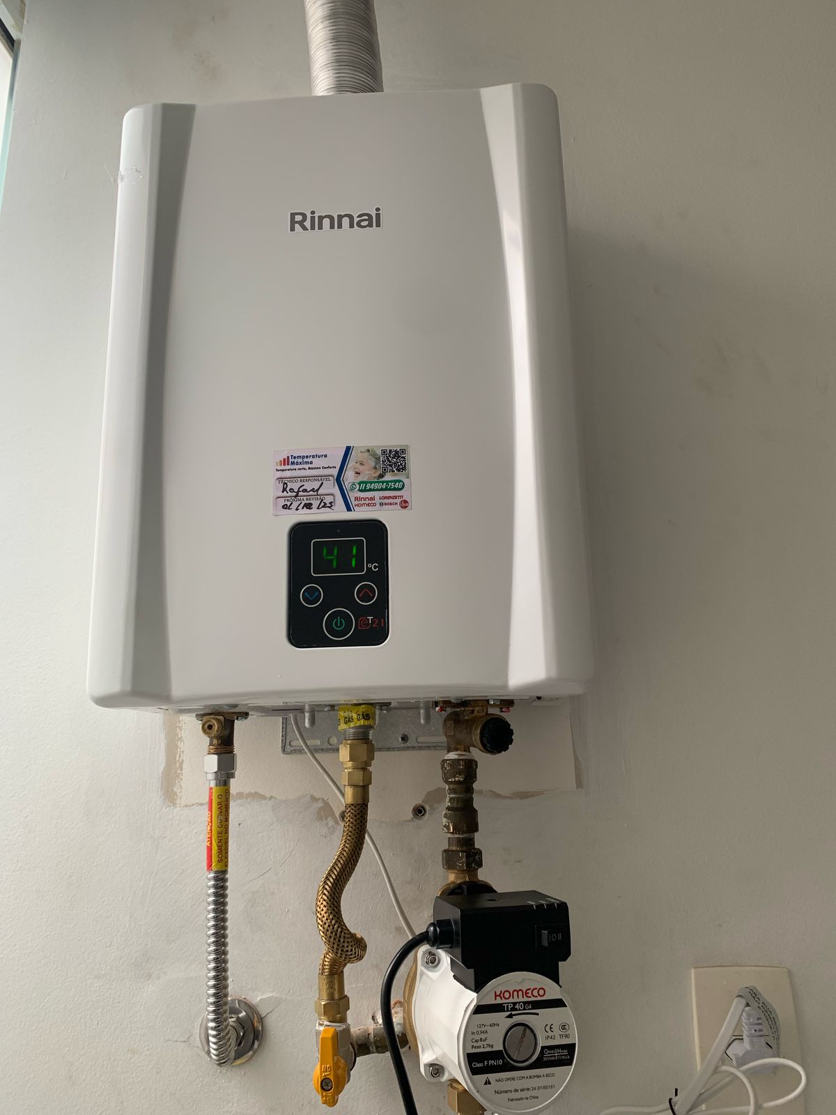 Manutenção Corretiva de Aquecedores a Gás em São Paulo